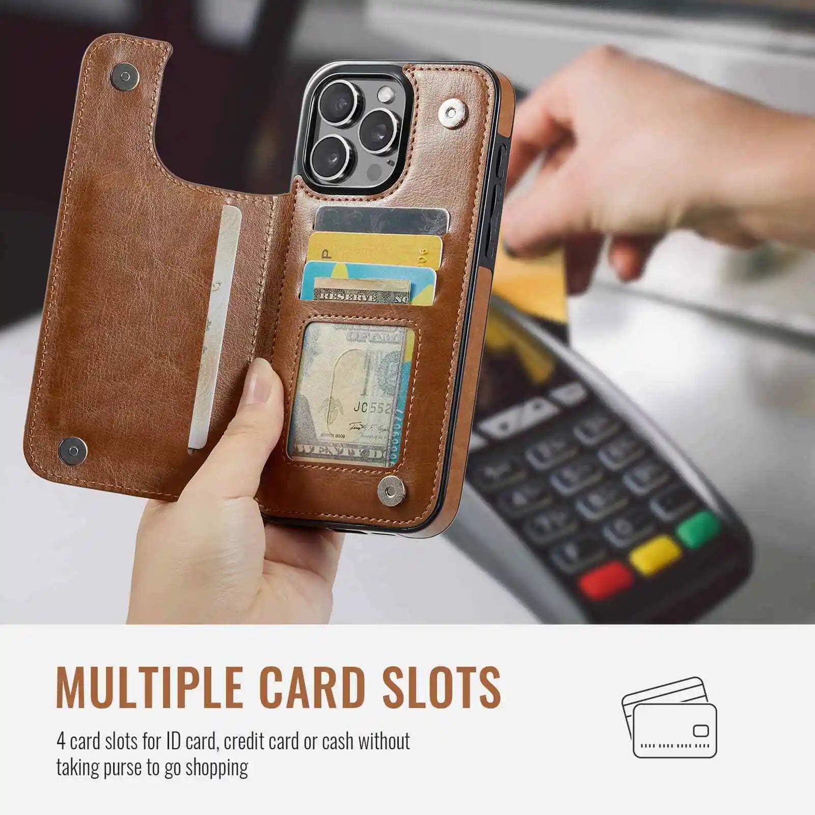 Wallet Case for iPhone - Caseably