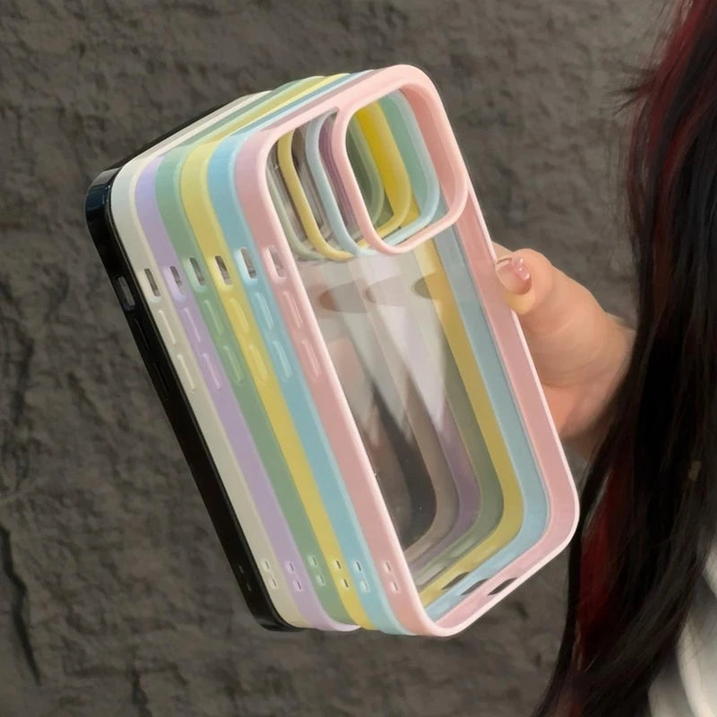 Candy Color Transparent Case - Caseably