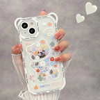 Cute Cartoon Bear Phone Case - Caseably