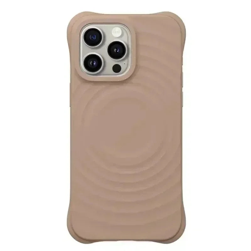 Liquid Silicone Ripples Magnetic Phone case