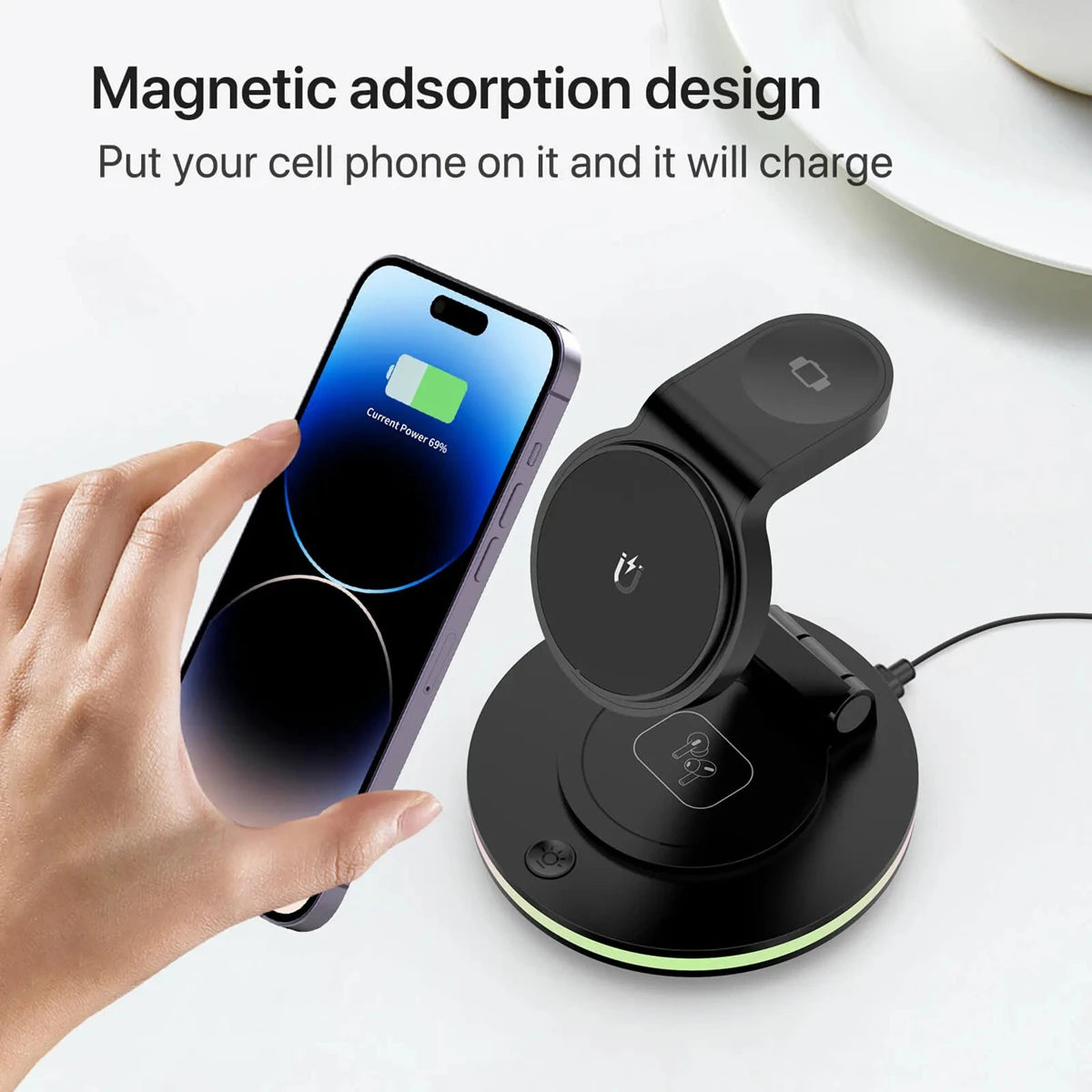 4 in 1 Wireless Charging Station - Caseably