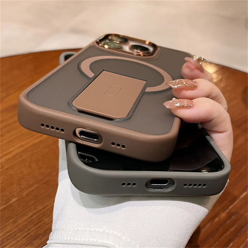 Folding Stand Holder Matte For iPhone 17