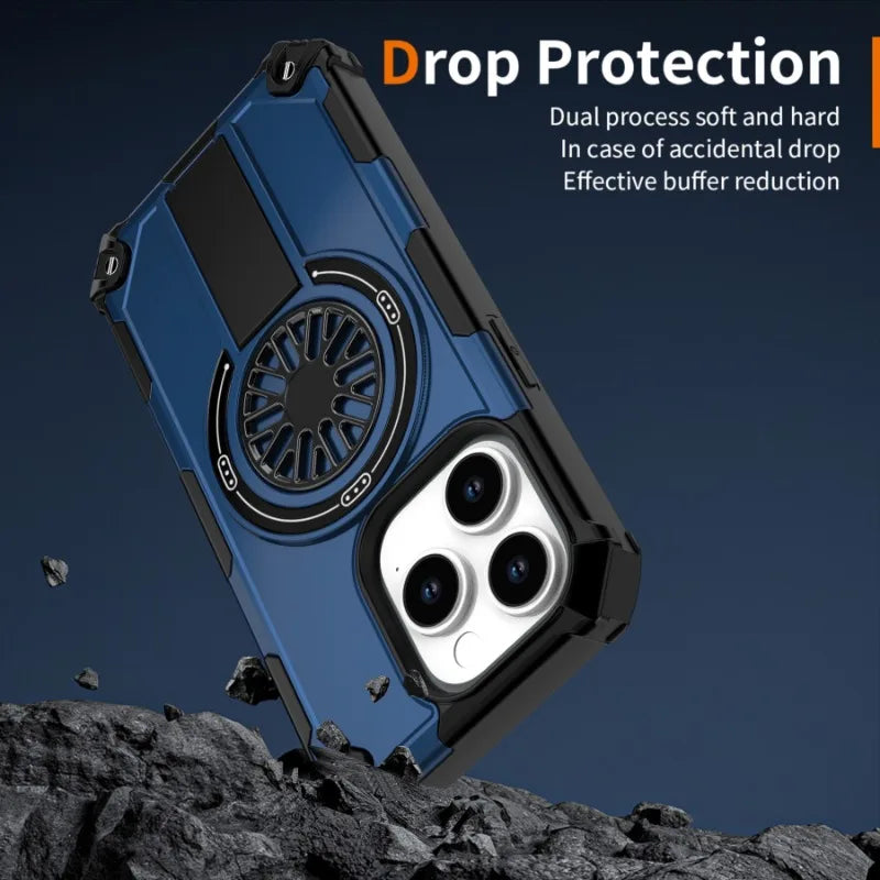 Luxurious Armor 2-in-1 Shockproof Case