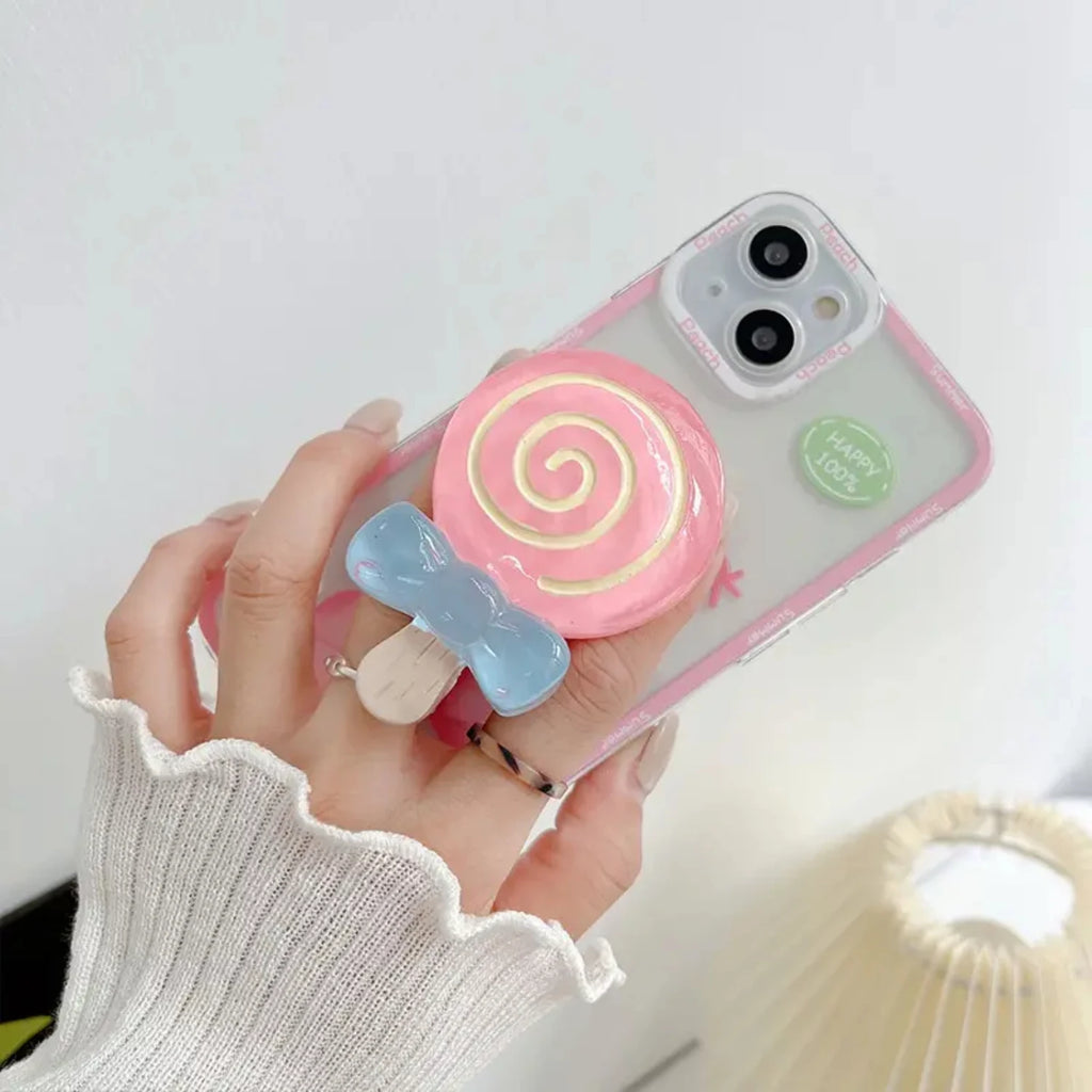 3D Lollipop Korea Epoxy Cute Stand - Caseably