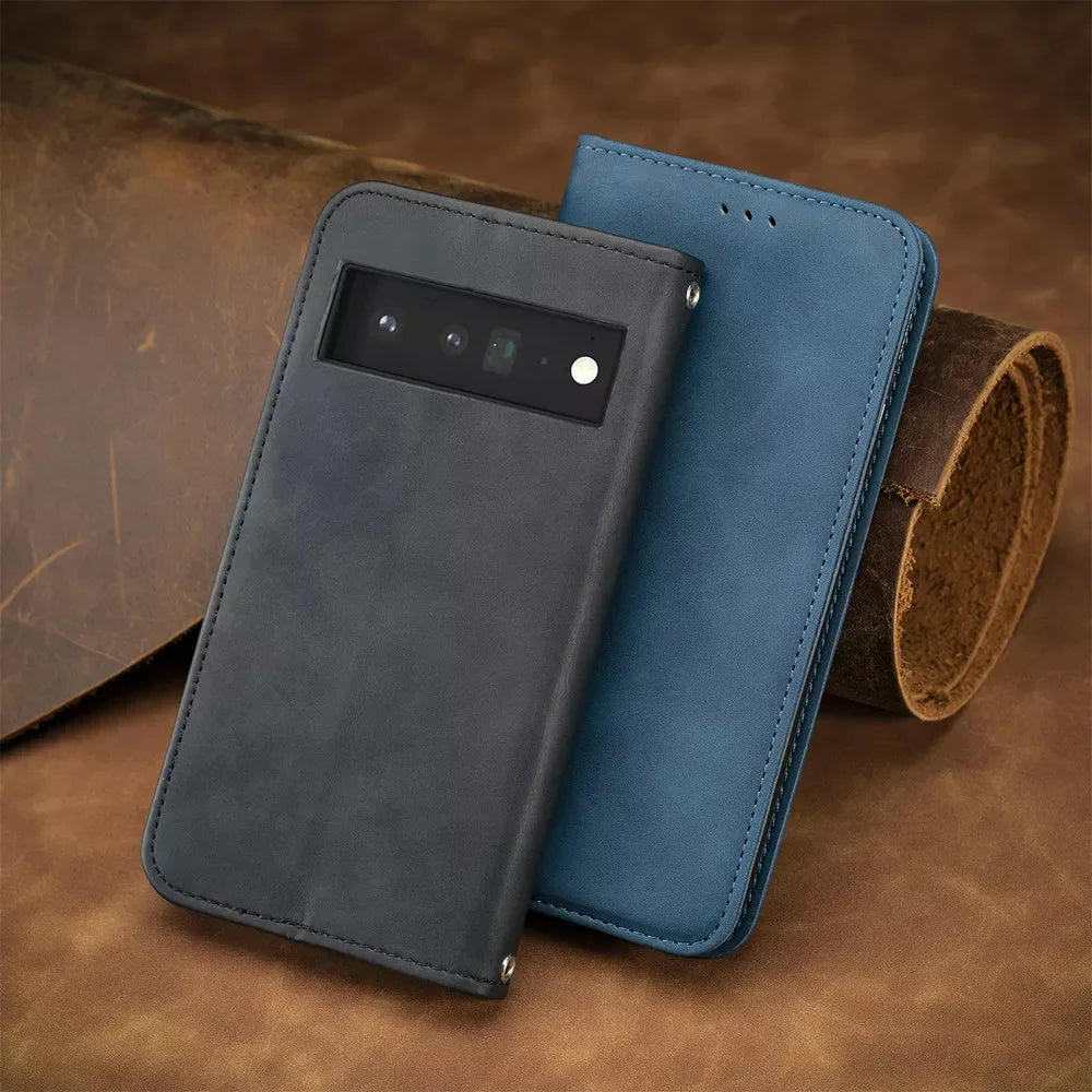Google Pixel Wallet Leather Case - Caseably