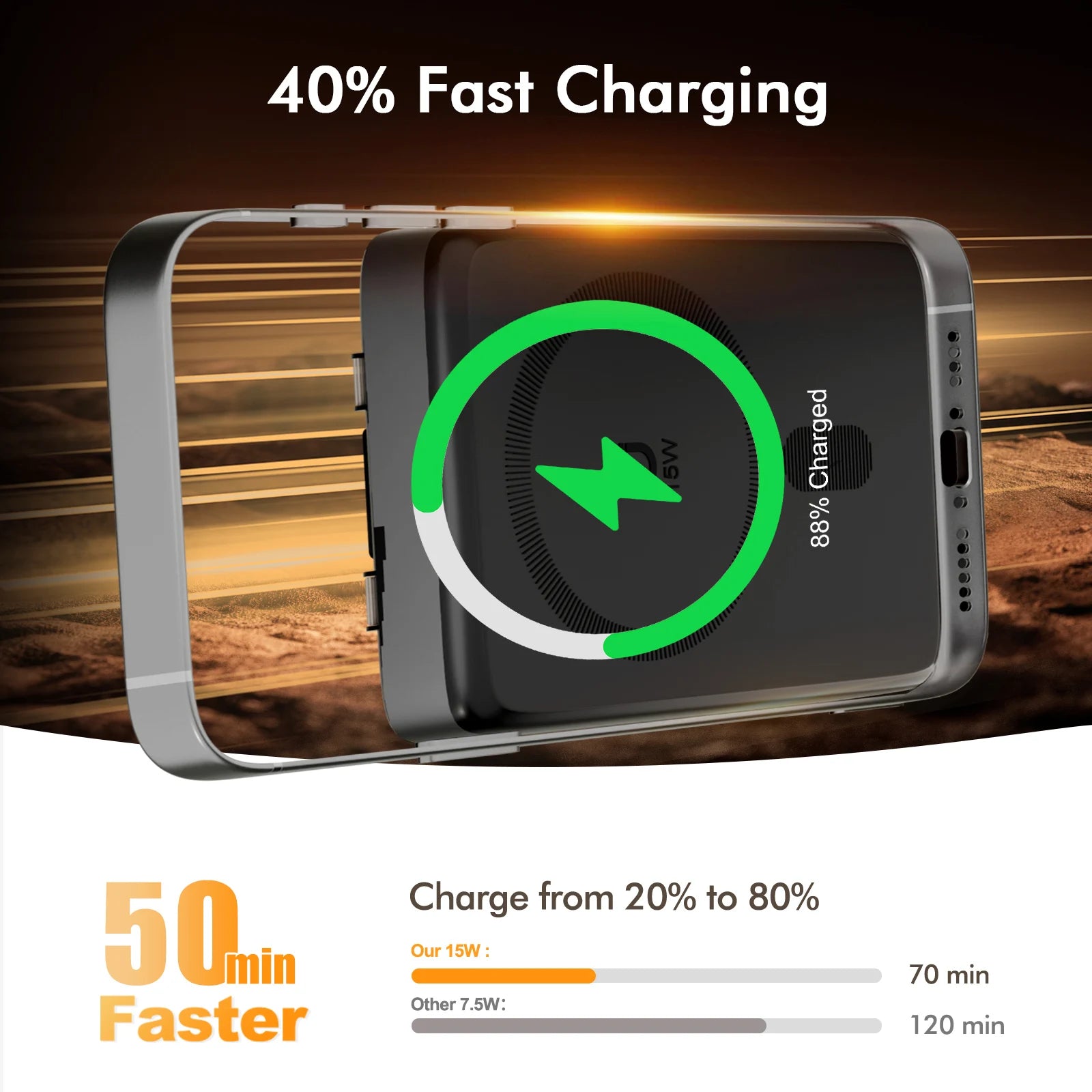 Magnetic Power Bank - Caseably
