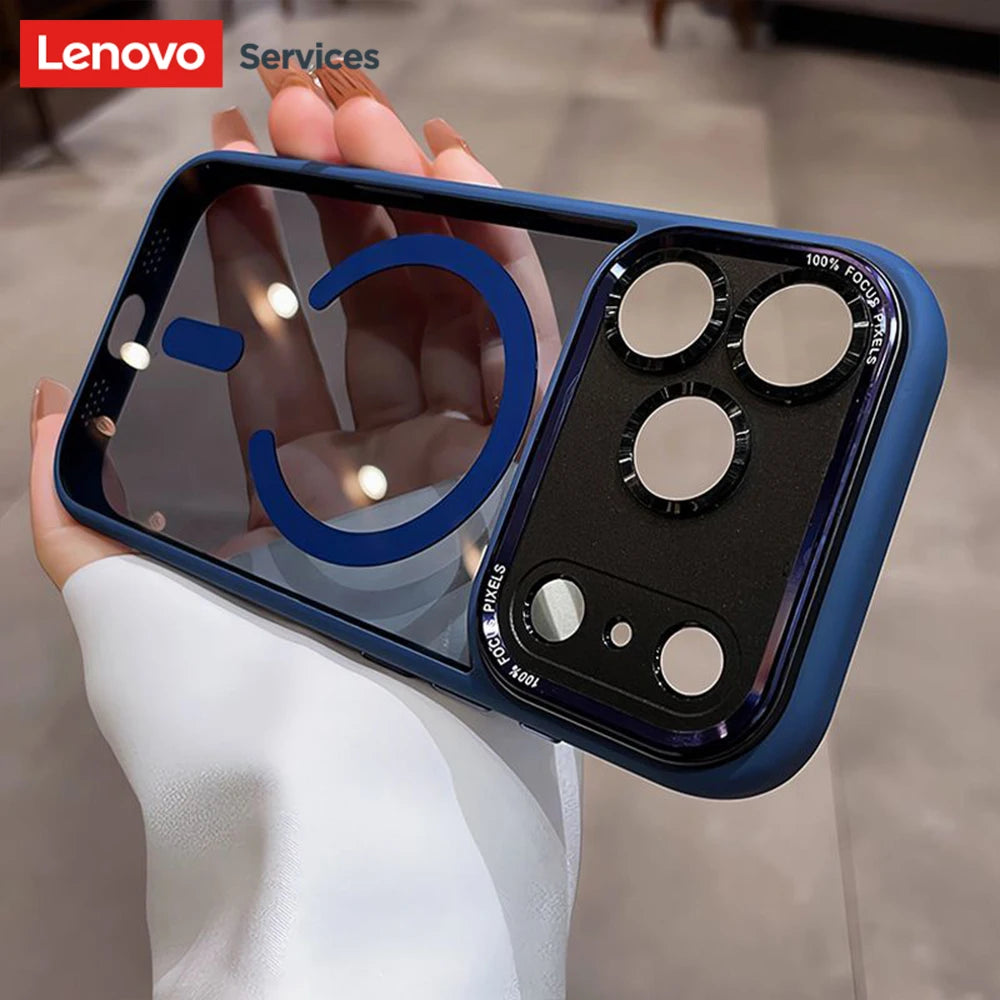 Lenovo Brand for Magsafe Transparent Phone Cases