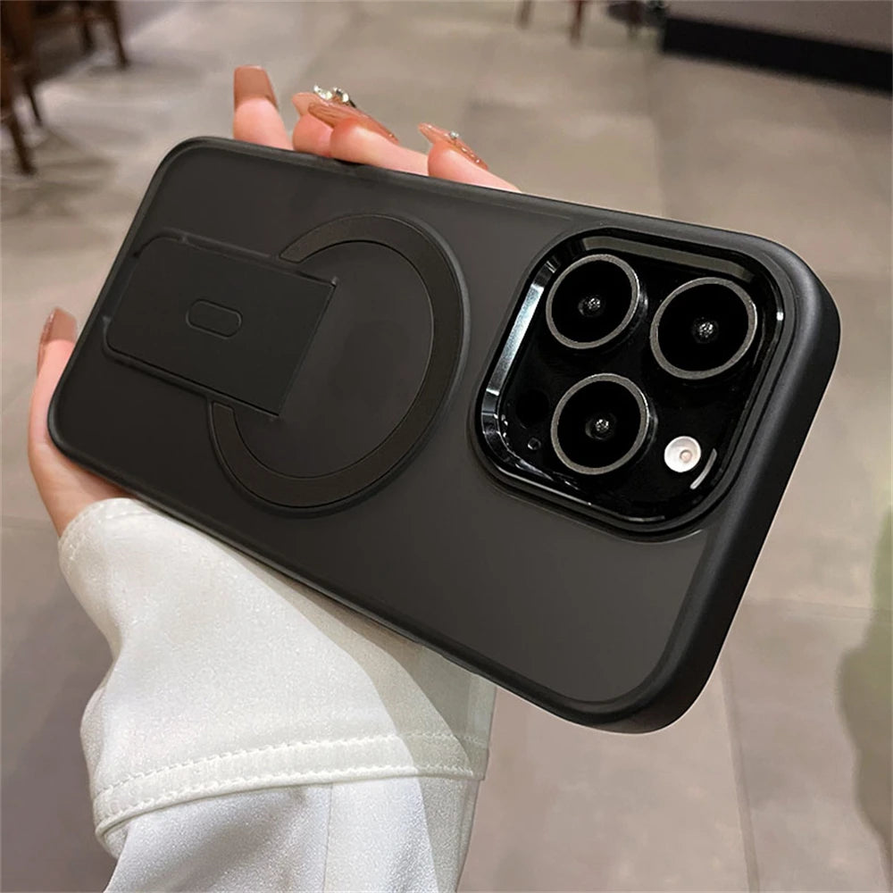 Folding Stand Holder Matte For iPhone 17
