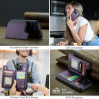 iPhone Wallet Case with Card Holder - Caseably
