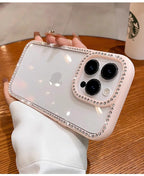 Diamond Glitter Transparent Phone Case - Caseably