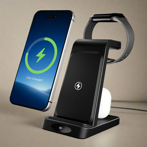 3-in-1 Wireless Charging Station - Caseably