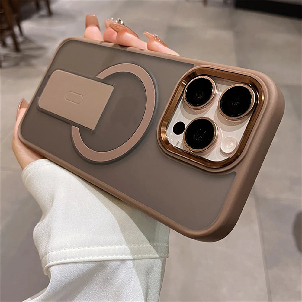 Folding Stand Holder Matte For iPhone 17
