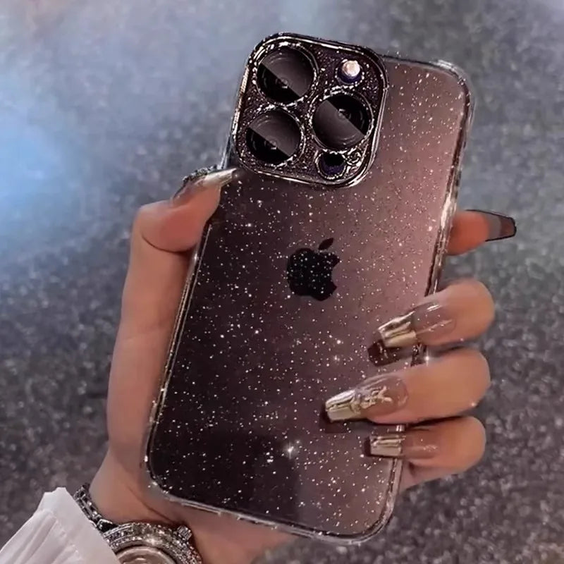 Bling Glitter Plating Phone Case - Caseably