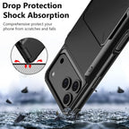 Heavy Duty Wallet Hidden Flip Slot Case