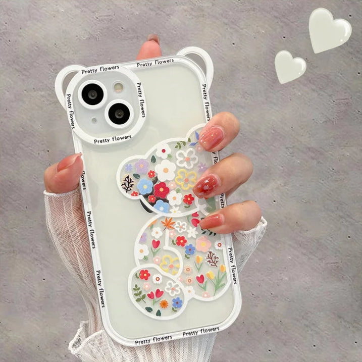 Cute Cartoon Bear Phone Case - Caseably