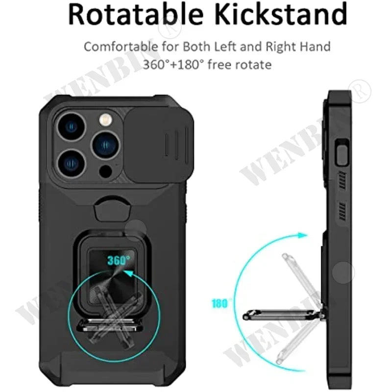 Heavy Duty Sliding Camera And Card Clip Cover