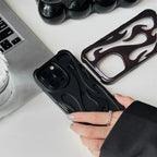 3D Flame Pattern Phone Case - Caseably