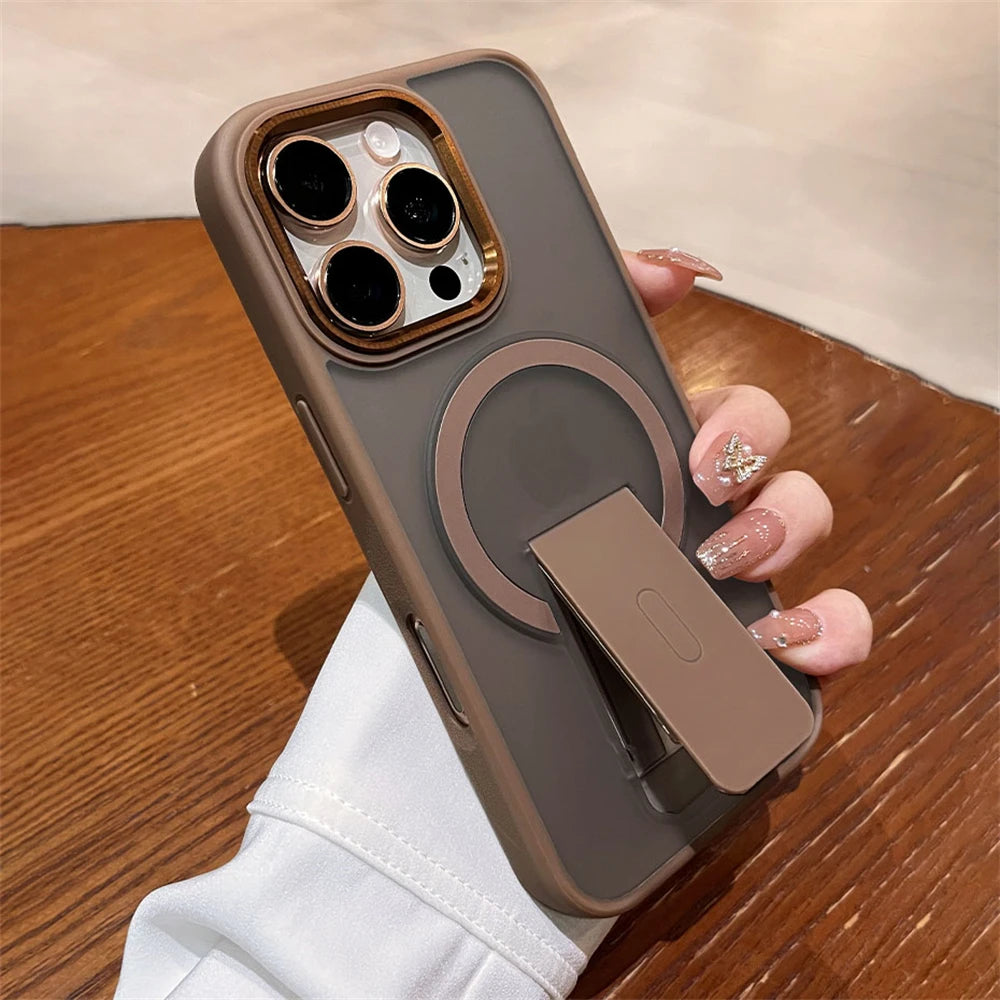 Folding Stand Holder Matte For iPhone 17