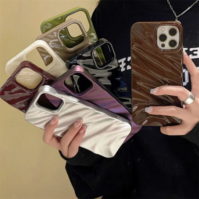 Luxury Fashion 3D Wave Case - Caseably