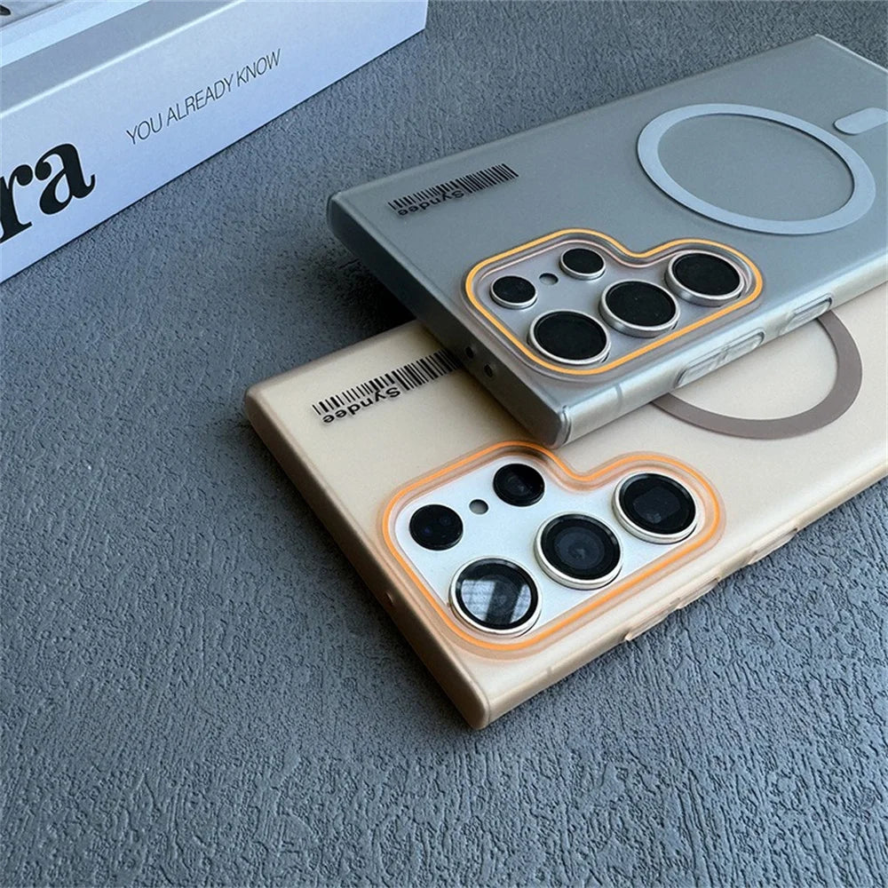 Mat Magnetic Wireless Charge Magsafe Case - Caseably