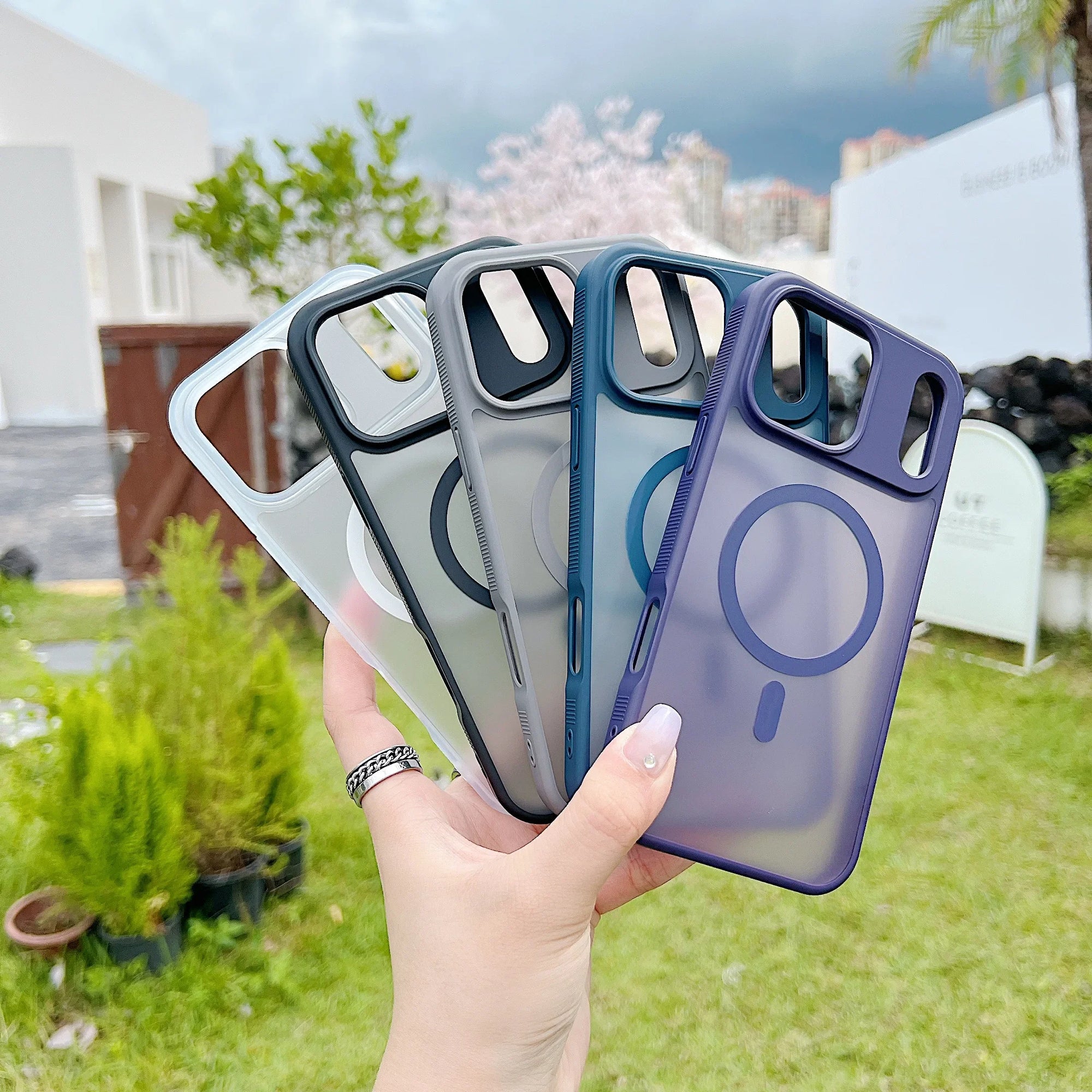 Matte Clear Magsafe Case For iPhone 17