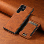 Flip Wallet Leather Phone Case For Samsung - Caseably