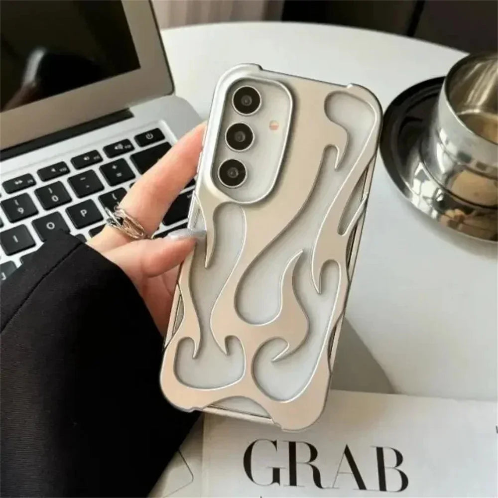Hollow Slim Flame Pattern Case - Caseably
