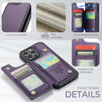 iPhone Wallet Case with Card Holder - Caseably