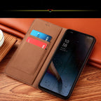 Genuine Leather Case iPhone 17