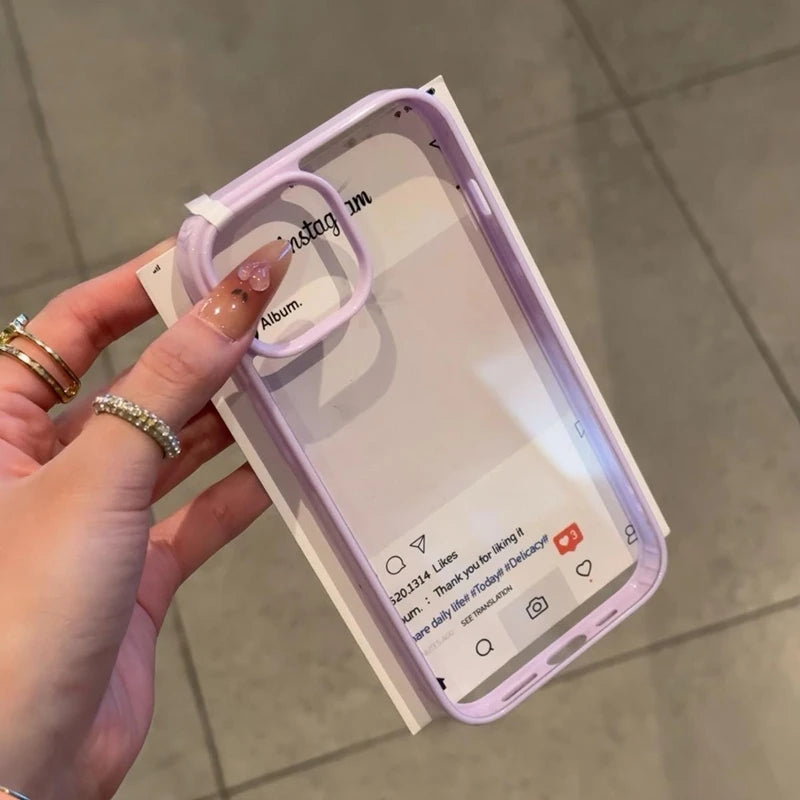 Candy Color Transparent Case - Caseably