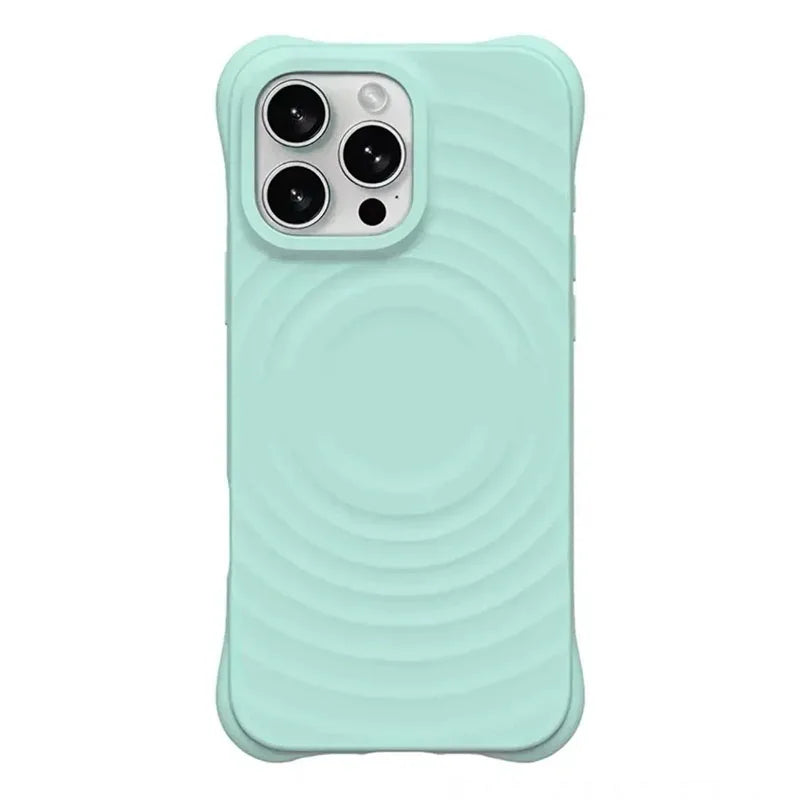 Liquid Silicone Ripples Magnetic Phone case