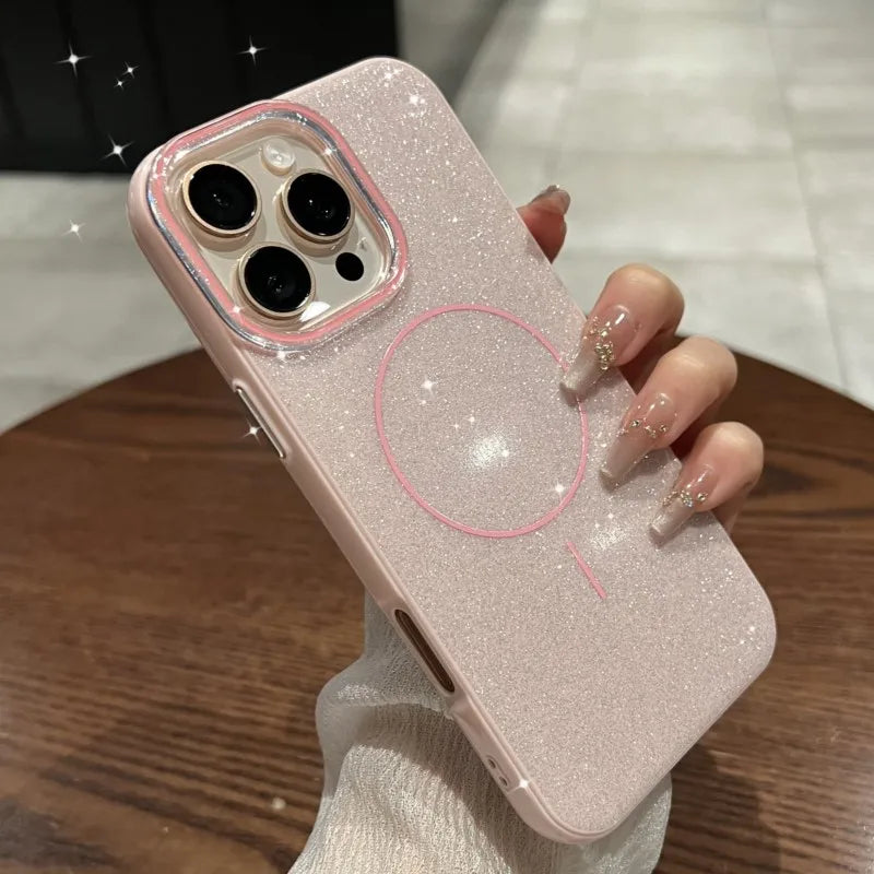 Luxury Bling Glitter Magsafe Case - Caseably