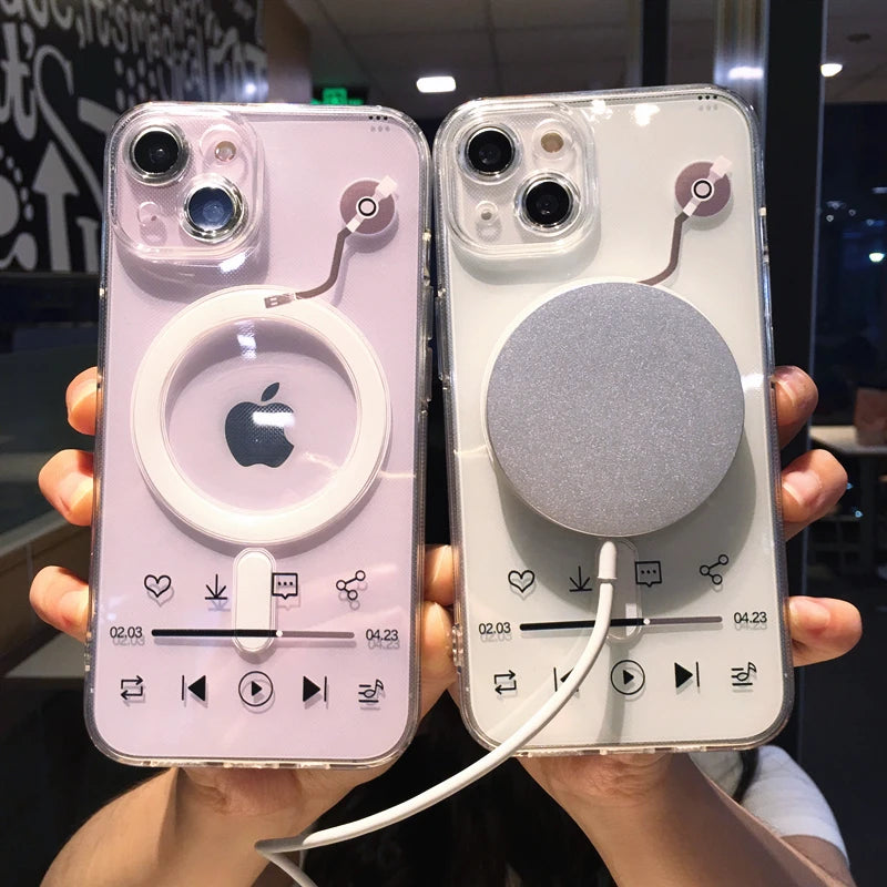 Music Player Magsafe Magnetic Case - Caseably