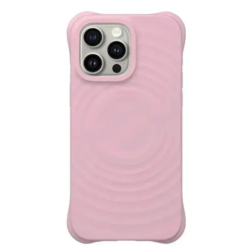 Liquid Silicone Ripples Magnetic Phone case