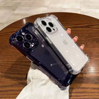 Transparent Silicone Armor Shockproof Case - Caseably