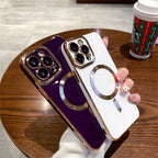 Electroplated Magnetic Magsafe Charge Case - Caseably
