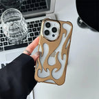 3D Flame Pattern Phone Case - Caseably