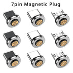 5PCS 7PIN Magnetic Cable Plug