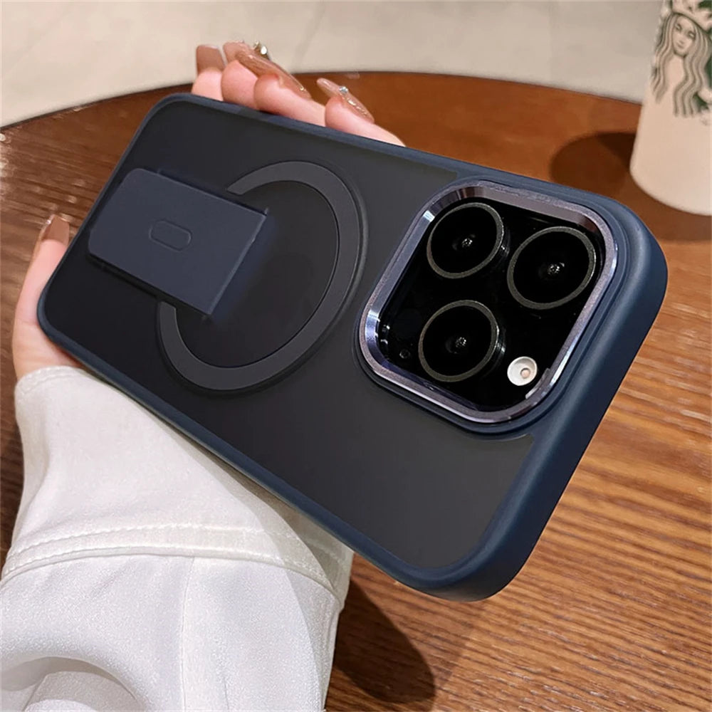 Folding Stand Holder Matte For iPhone 17